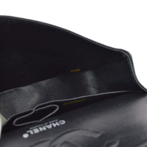 CHANEL Black Caviar Medium Classic Double Flap Shoulder Bag KK31429 - Picture 9 of 10